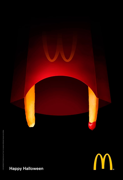 Макдональдс, McDonald's, обзор рекламы, дизайн, наружная реклама, печатная реклама